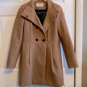 Zara brown pea coat